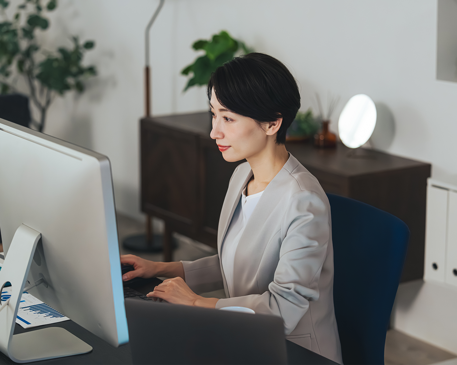経理・バックオフィスでのAI活用イメージ